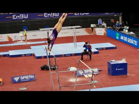 Alba Petisco - Uneven Bars - Spain - ESP - Mixed Coup Stuttgart 2022