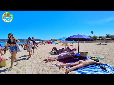 Beach Walk Saint Tropez 4K 🌞 July 2022 🧡