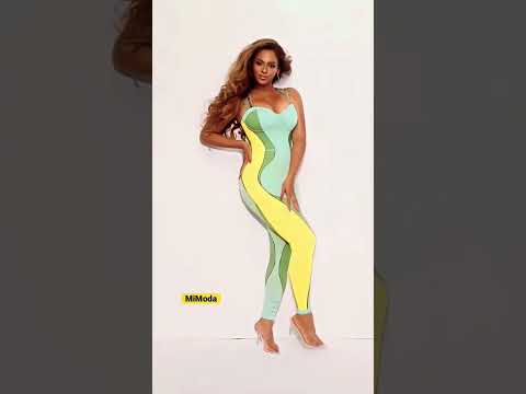 She is beautiful but with this Jumpsuit look 👀 GORGEOUS ✨🤩 #fashion #beauty #style #shorts #video