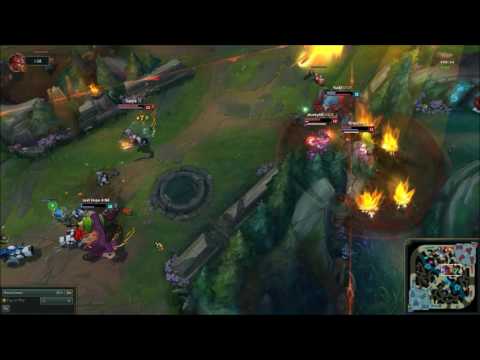 Outplaying Gangplank's Barrels as Vel'koz