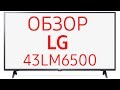 Телевизор LED LG 43LM6500PLB черный - Видео