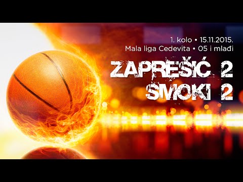 Zaprešić 2 - Smoki 2 // 1. kolo // Mala liga Cedevita // 15.11.2015.