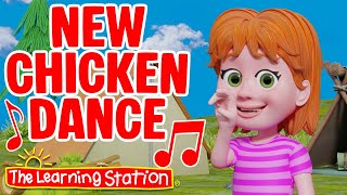 Download lagu New Chicken Dance ♫ Dance For Children ♫ Music and Movement ♫ Kids Songs by The Learning Station mp3
