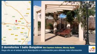 preview picture of video '2 dormitorios 1 baño Bungalow se Vende en San Cayetano Avileses, Murcia, Spain'