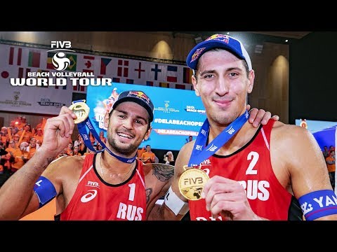 Men GOLD Beach Volleyball World Tour | Krasilnikov / Stoyanovskiy vs. Thole / Wickler