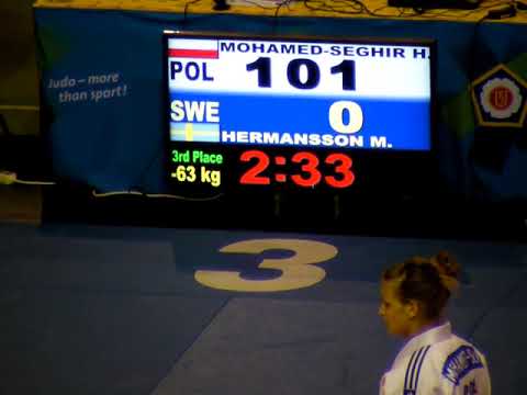 EC JUN 2011 63  MOHAMED SEGHIR Halima POL HERMANSSON Mia SWE B