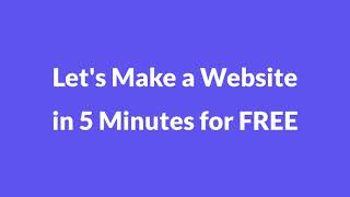How to Create WordPress Website in 5 Minutes (FREE)