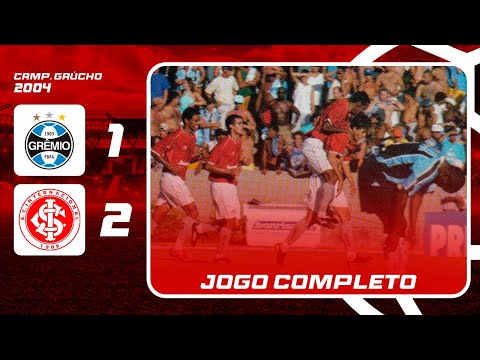 Grêmio 1x2 Internacional | Campeonato Gaúcho 2004 | Jogo Completo