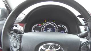 Расход бензина Toyota Camry V50 на трассе