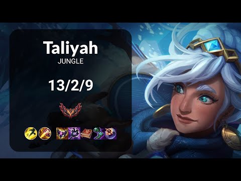 Taliyah vs Viego JUNGLE - KR GRANDMASTER Patch 14.21