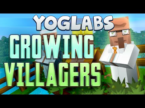 Minecraft Mods - Growing Villagers - Yoglabs