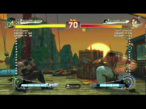 USFIV~ M.Bison (Fur Gagapa) vs.  T.Hawk (TaunT Uranium) HD