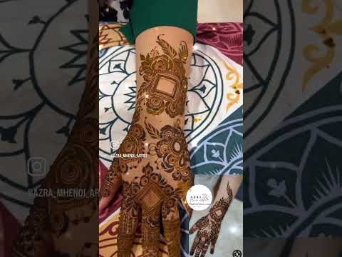azra mhendi artist 😊