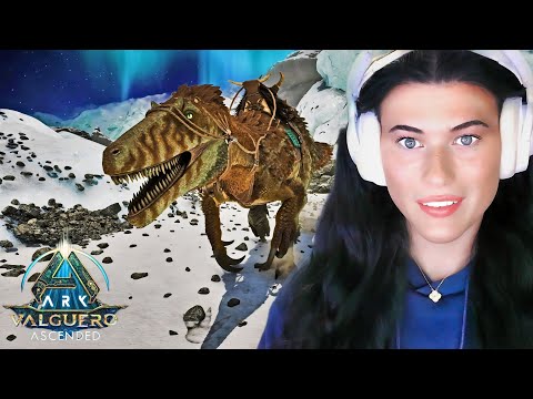 Taming My First Megaraptor Using ONLY a Primitive Torch!  [ARK Valguero] Episode 8 #ark