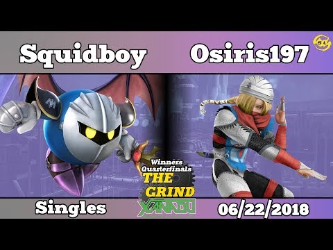 The Grind 32 Squidboy (Meta Knight) vs SL|Osiris197 (Sheik) Winners Quarterfinals
