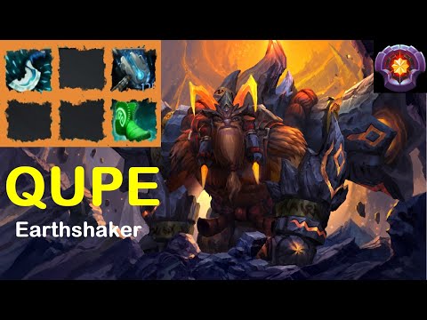 Dota 2 QUPE EPIC support [Earthshaker] I only need 3 items to win the game!