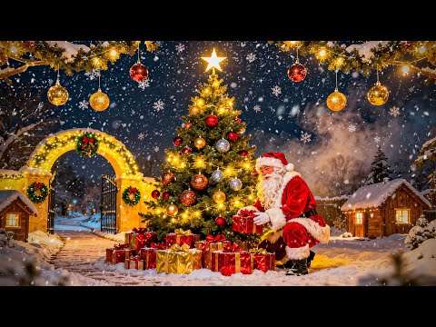 Instrumental Christmas Music 🌲 Santa's Magical Gift Delivery 2026 ❄️ Cozy Winter Night Relax