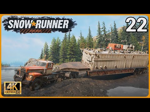 Completed 'Not A Drill' | SnowRunner Hard Mode #22 [PS5 4K]