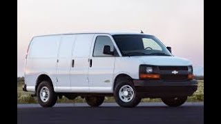 Chevy Express, GMC Savana, Parking Brake Cable Replacement