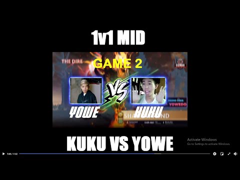 KUKU vs YOWE - 1v1 SOLO MID