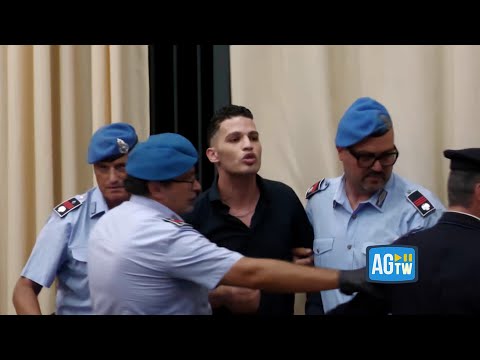 Sentenza Alice Neri, Galloul trascinato via dall’aula: «Presidente non sono colpevole»