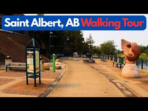 Quick Visit to Saint Albert, Alberta - The Best Town/City Surrounding Edmonton?