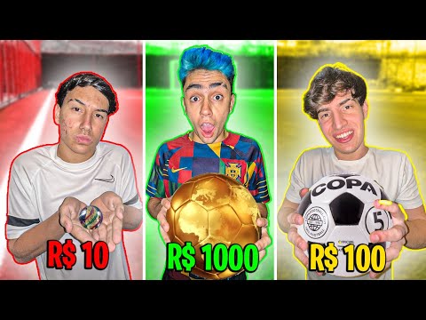 TESTANDO AS BOLAS DE R$10, R$100 E R$1000!!