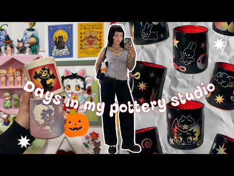 ⋆౨ৎ˚ Days with Clay; airbrushed series + October drop ⋆౨ৎ˚⟡.•