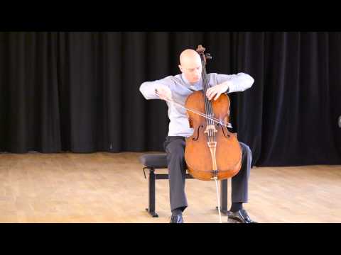 Gaspar Cassadó: Suite per Violoncello (1926), 1st.mvt.Preludio - Fantasia, Johannes Krebs, Cello