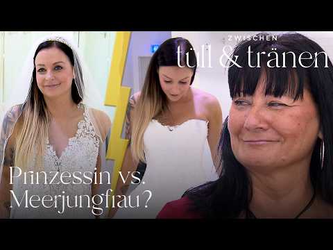 Prinzessin vs. Meerjungfrau ⚡Überzeugt das TRAUMKLEID auch Mama? | Zwischen Tüll und Tränen