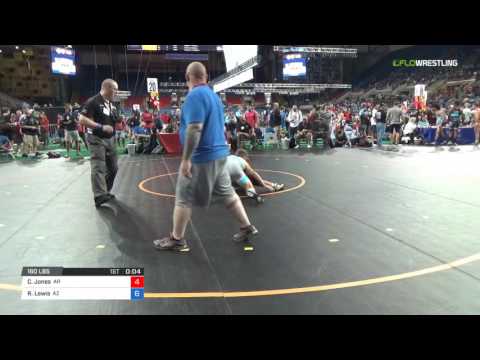 Junior FS 160 Cons 32-1 - Cash Jones (AR) vs. Ryne Lewis (AZ)