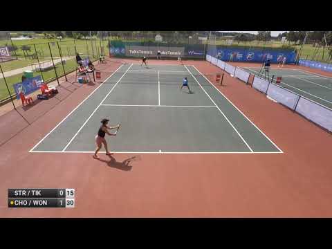 (1)Valeriya Strakhova/Anastasia Tikhonova v. (13)Eudice Chong/Hong Yi Cody Wong -  W25 PRETORIA