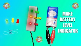 How to Make Battery Level Indicator at home