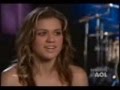 Kelly Clarkson - On The Spot Interview - AOL Sessions - 11-11-04