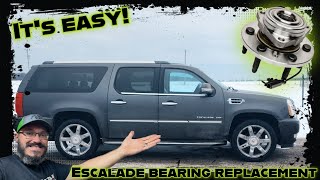 2007-2014 Cadillac Escalade Wheel/ Hub Bearing Replacement!