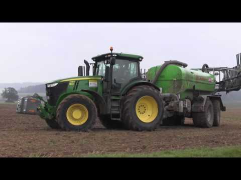 John Deere 7230R mit Eckart Fass & Claas Axion 930 mit Horsch Terrano-FM [HD]