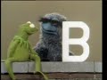 Classic Sesame Street Kermit And The Sound Of The Letter B With A Beautiful Day Monster