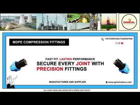 mdpe pipe compression fittings