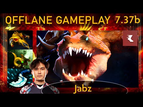 ⭐ 7.37b Jabz Primal Beast |K+A-D - 38 KP - 78%| Offlane Gameplay - Dota 2 Top MMR