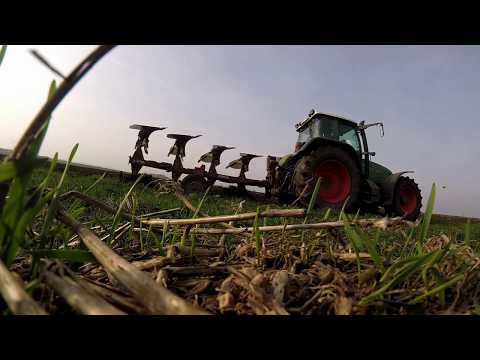 Zimowa orka 2018 Fendt 714 favorit