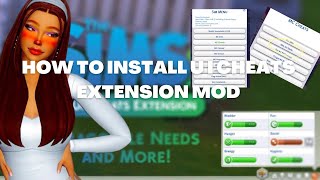 How to Install UI cheats Extension for the sims4 Update 2022.