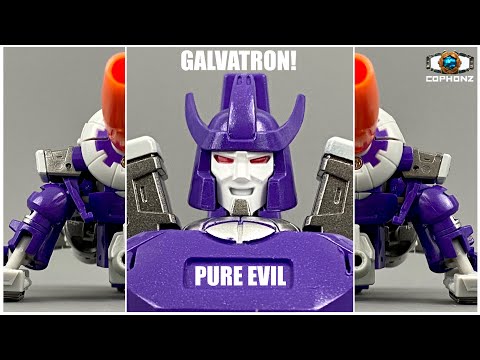 ~Smart transformations~ Mini Newage Masterpiece Galvatron transformed + showcase!