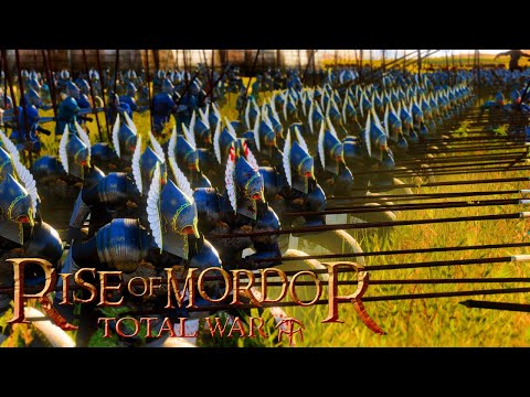 BATTLE OF MIDDLE EARTH! - Rise of Mordor Total War Multiplayer Siege