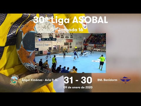 Liga Sacyr ASOBAL J16: Ángel Ximénez - Avia P.G. - BM.Benidorm 31-30