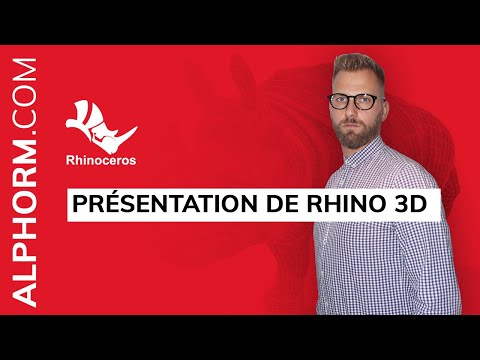 Formation Rhino 3D L essentiel | Présentation de Rhino 3D