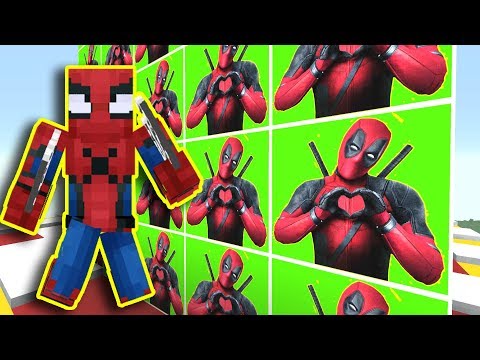 Deadpool Şans Bloklarını Kırıyoruz - Minecraft
