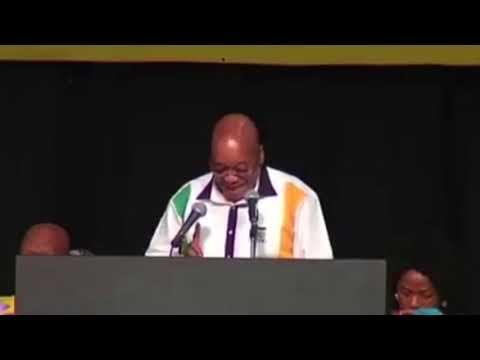 The south african President Can’t Pronounce “beginning”