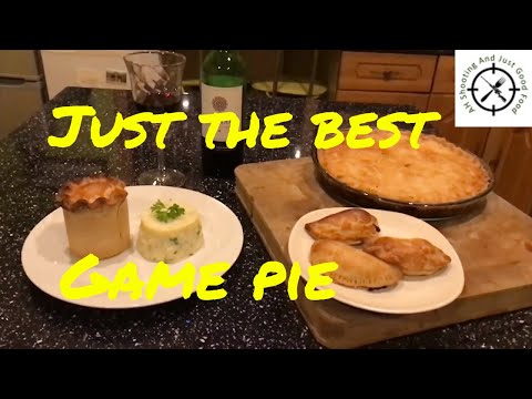Recette Tourte de gibier aux baies de genévrier