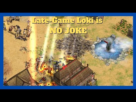 This man seriously picked Loki in a final! | Matreiuss (Loki) vs Kimo (Ra) #aom #ageofempires