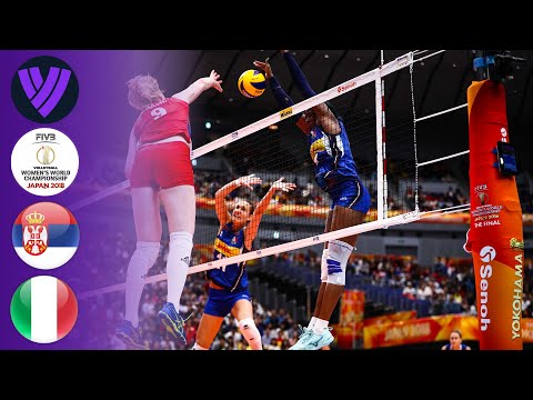 Serbia 🆚 Italy - Full Gold Medal Match | Women’s World Champs 2018